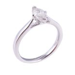 A single stone diamond ring