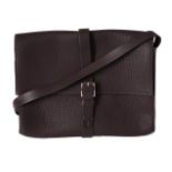 Hermes, a brown leather satchel bag