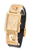 Gianni Versace, Gold plated wrist watch