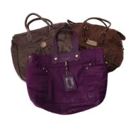 Marc Jacobs, a purple baby changing bag