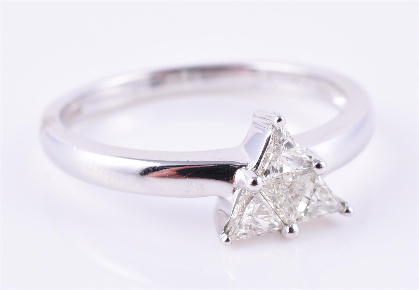 A four stone diamond ring