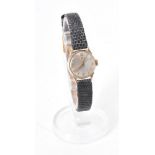 Y Omega, Lady's 9 carat gold wrist watch