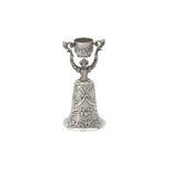 A Continental silver coloured wager cup