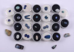† A collection of unmounted opals