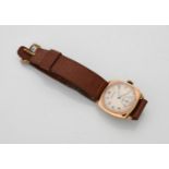 Vertex, 9 carat gold wrist watch