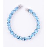 A blue stone bracelet