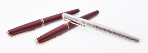 Montblanc, Classic, a burgundy fountain pen