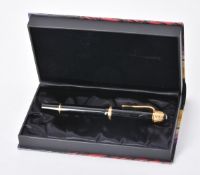 Montblanc, Writers Edition, Voltaire, a limited edition black fountain pen