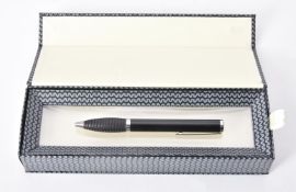 Chopard, Racing, ref. 95013-0001, a black resin and palladium ballpoint pen