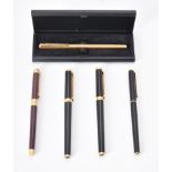 Montblanc, Noblesse Oblige, a black fountain pen