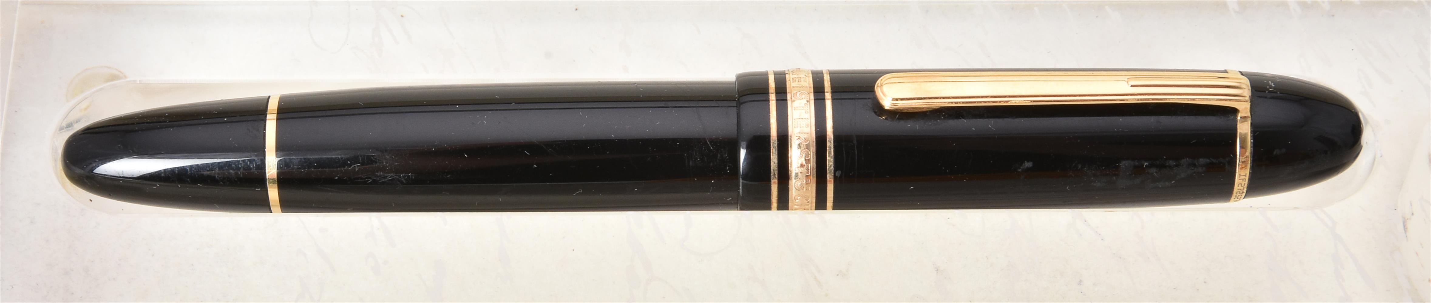 Montblanc, 149 UNICEF Edition by Helmut Jahn, a black fountain pen - Image 3 of 5