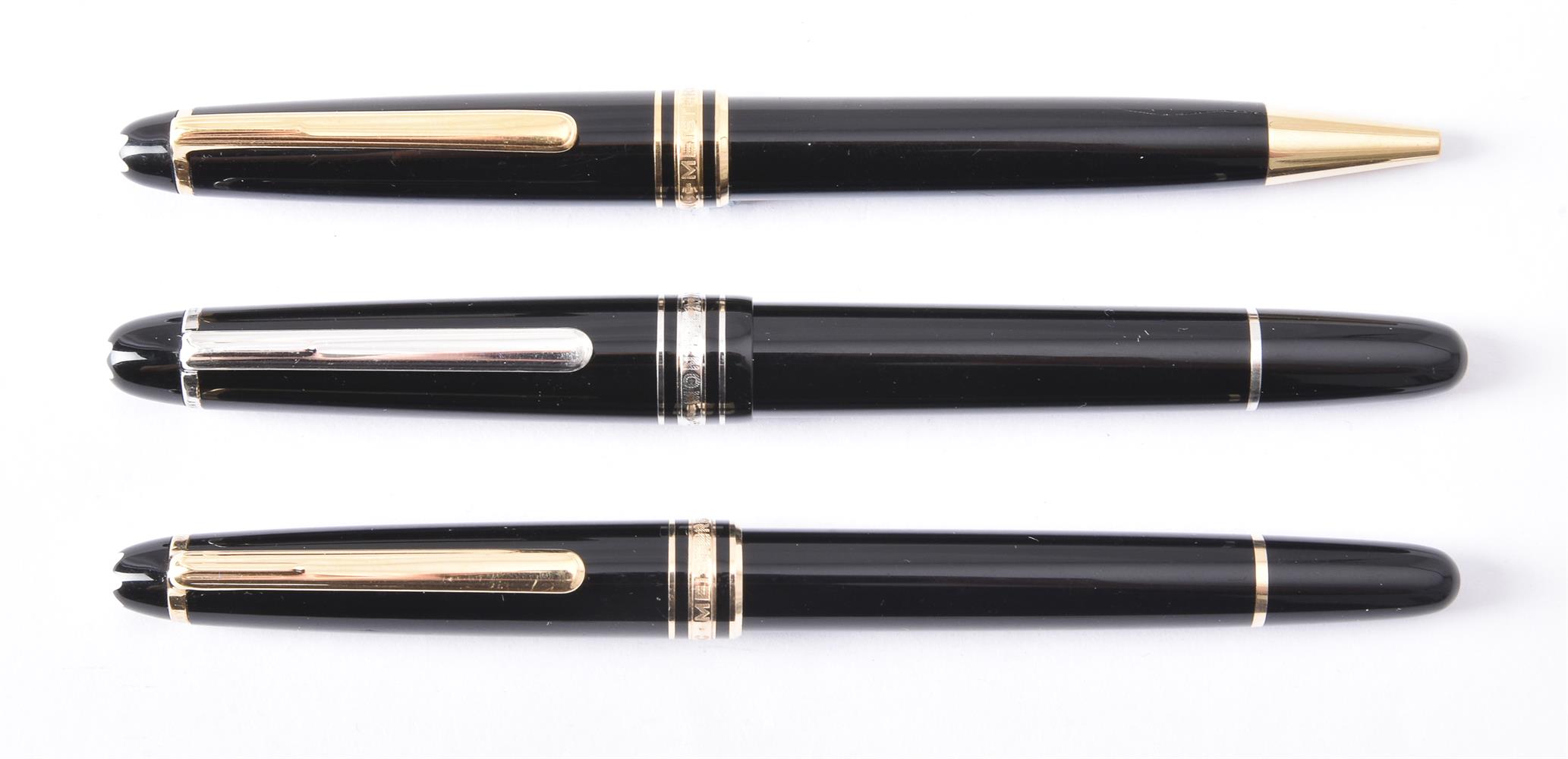 Montblanc, Meisterstuck, a black fountain pen