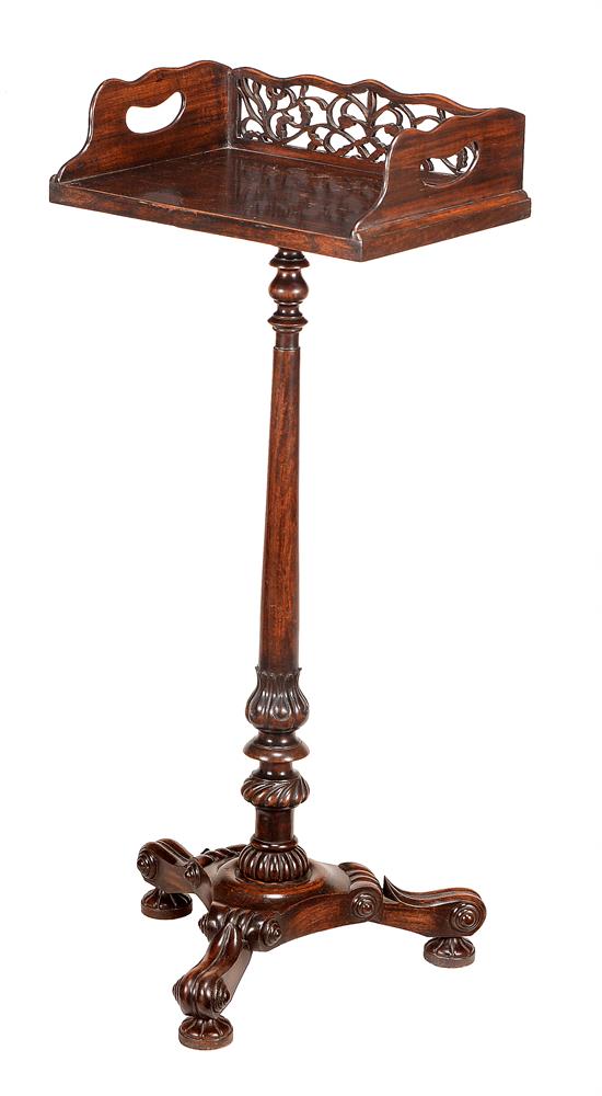 Y A George IV rosewood bookstand