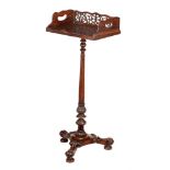 Y A George IV rosewood bookstand