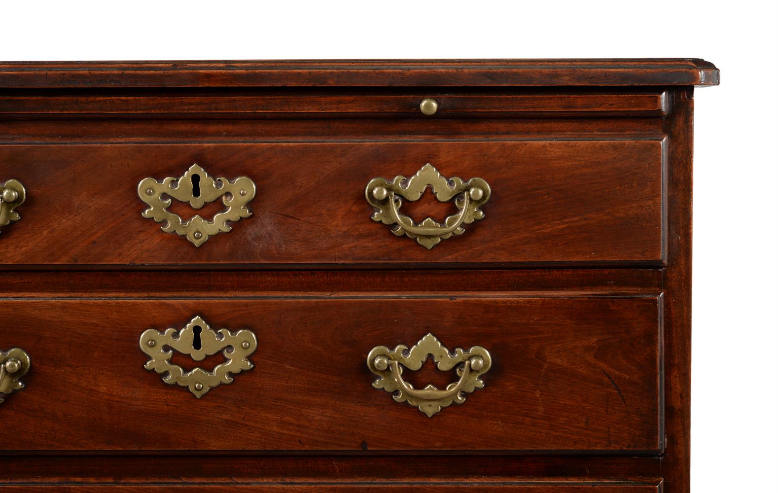 A George II mahogany chest of drawers - Image 4 of 4