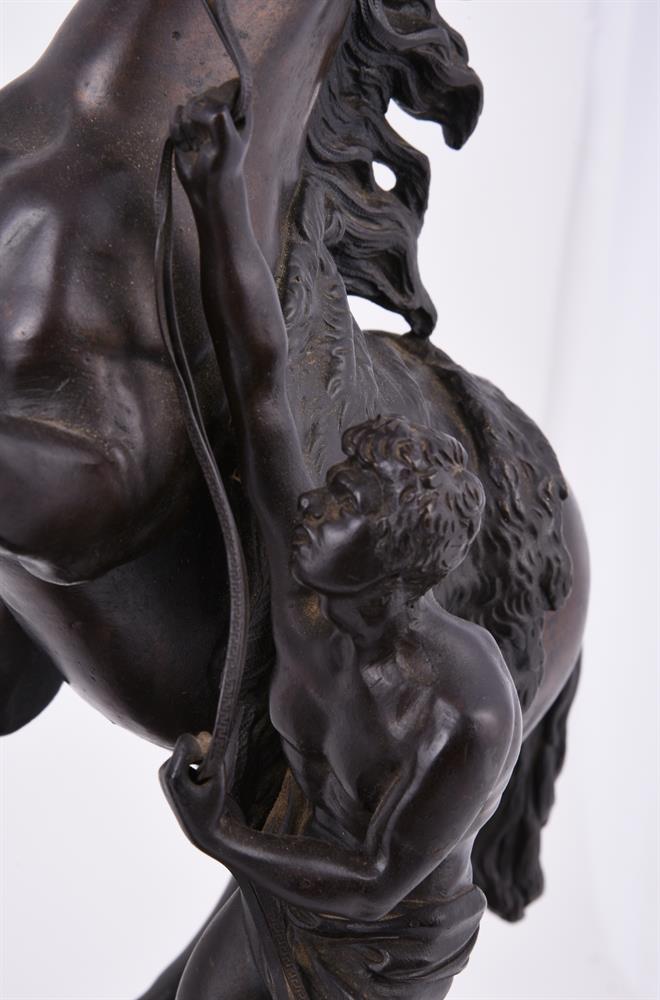 A pair of patinated Marly horses - Image 2 of 4