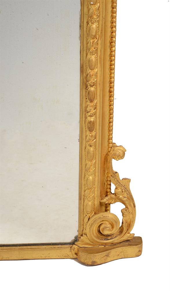 A Victorian giltwood overmantel mirror - Image 2 of 3