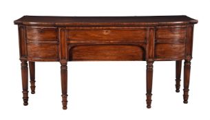 A George IV mahogany sideboard