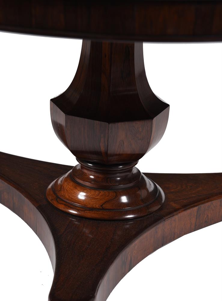 Y A Victorian rosewood circular centre table - Image 2 of 6