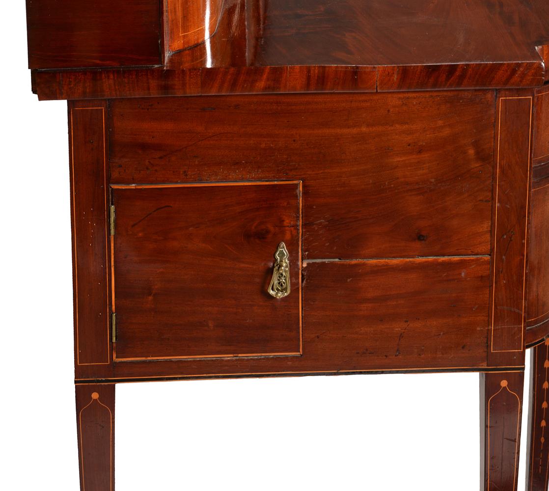 A George III mahogany and inlaid sideboard - Image 3 of 3