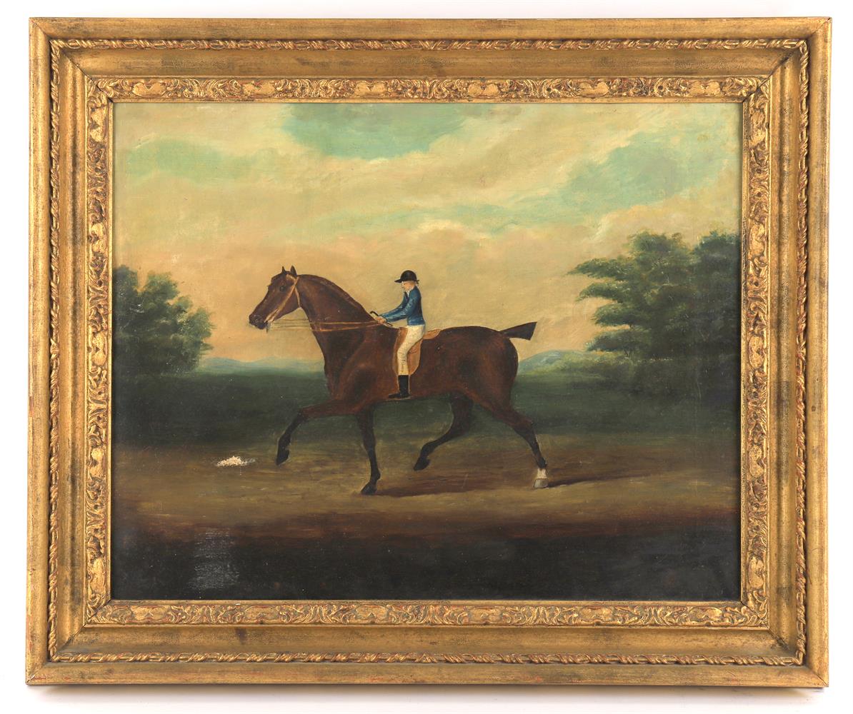 19th century English school after Sartorius- 'Racehorse with jockey up' - Image 3 of 3