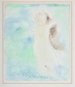 λ Assorted pictures to include a watercolour of a female nude by Dora Holzhandler (1928-2015)