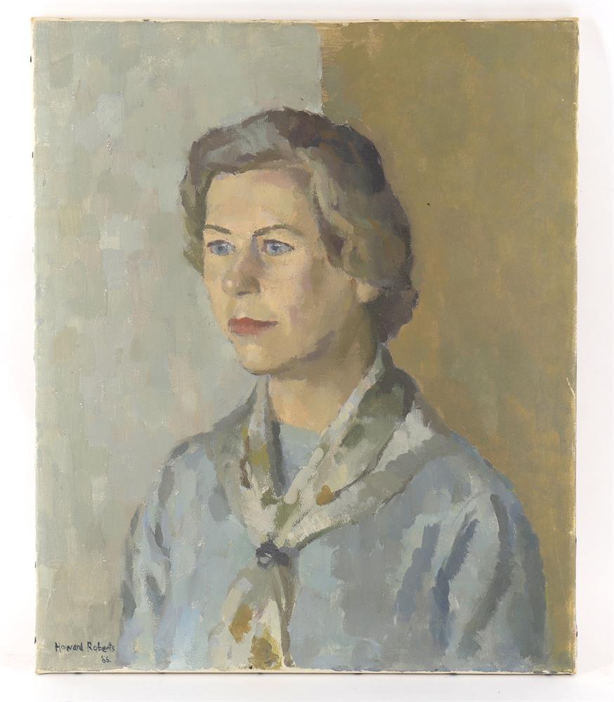 λ Howard Roberts (British 1922-2001) 'Portrait of a lady' - Image 4 of 4
