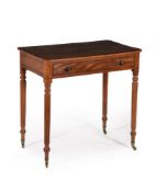 A REGENCY MAHOGANY 'CHAMBER' TABLE, CIRCA 1815