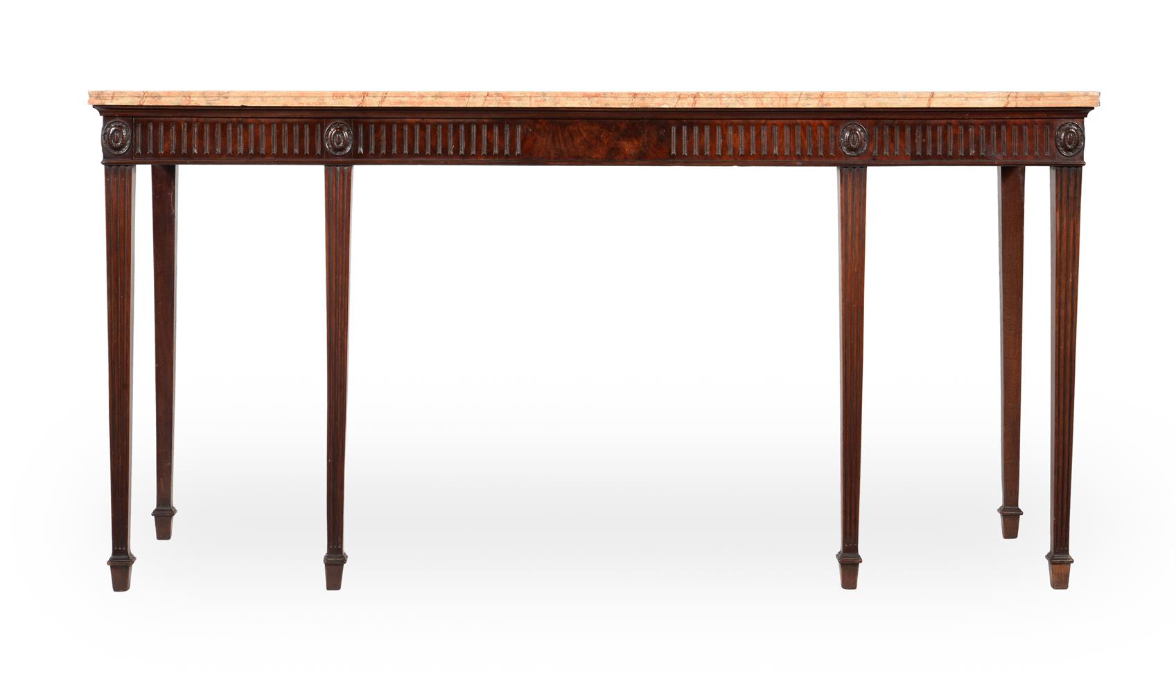 A GEORGE III MAHOGANY HALL OR SERVING TABLE, CIRCA 1790 - Image 2 of 4
