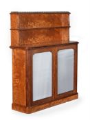 A WILLIAM IV SATINWOOD SIDE CABINET, CIRCA 1835