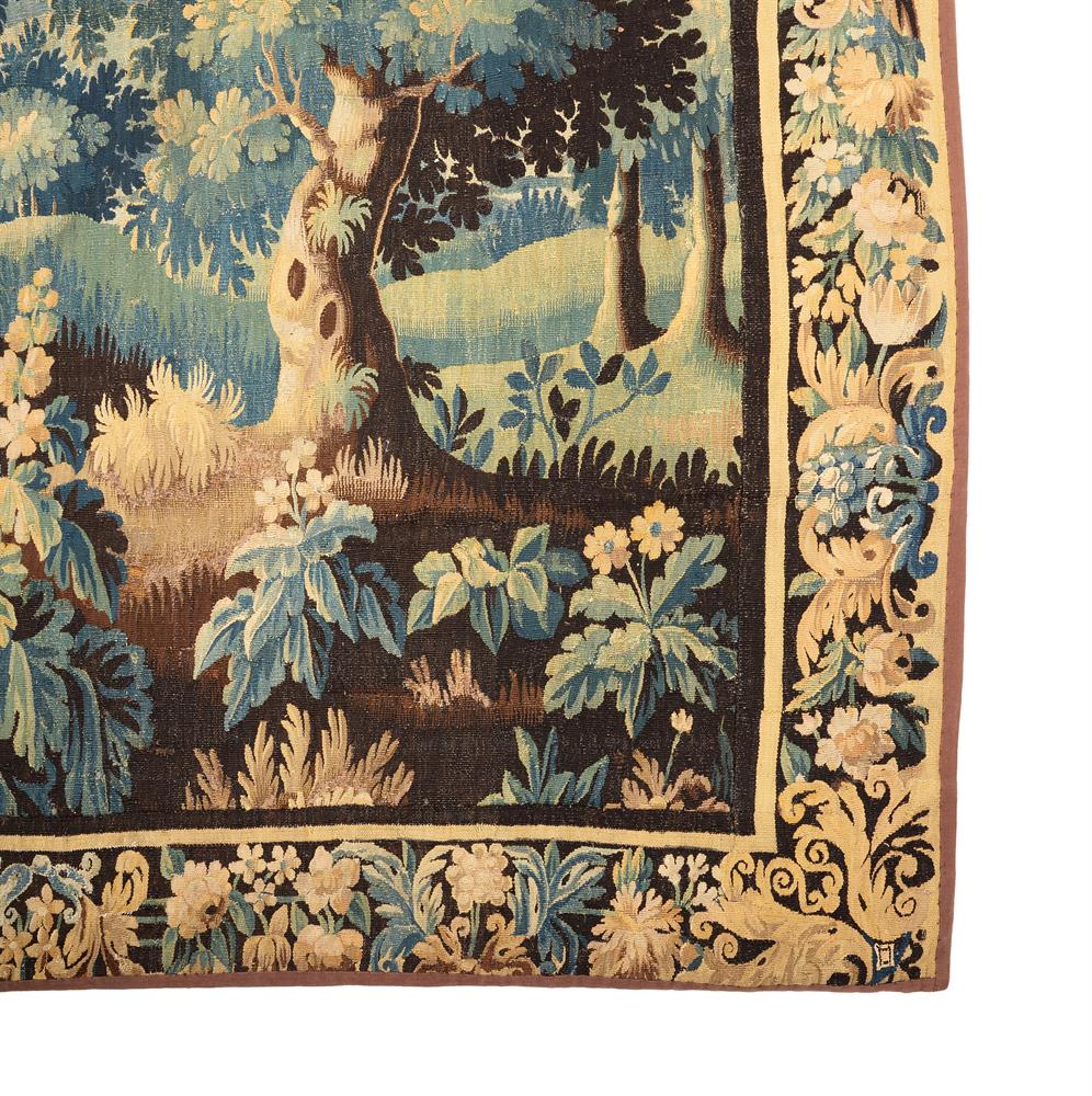 A FRANCO-FLEMISH VERDURE TAPESTRY, EARLY 18TH CENTURY - Image 3 of 4