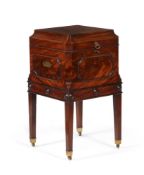A GEORGE III MAHOGANY CELLARET, IN THE MANNER OF THOMAS CHIPPENDALE, CIRCA 1780