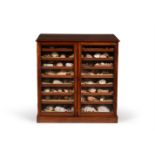 A GEORGE IV MAHOGANY COLLECTOR'S CABINET, CIRCA 1825