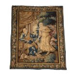 A FRANCO-FLEMISH NARRATIVE TAPESTRY, LATE 17TH CENTURY