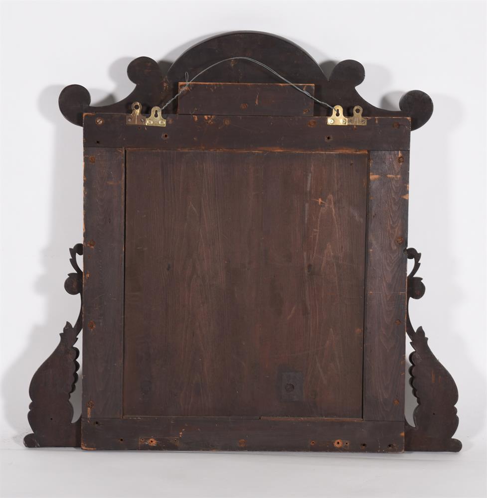 Y A GEORGE IV ROSEWOOD CONSOLE TABLE, TOGETHER WITH A GEORGE IV MAHOGANY AND ROSEWOOD WALL MIRROR - Image 9 of 9