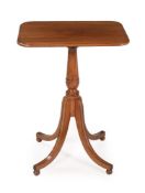 A REGENCY MAHOGANY TRIPOD OCCASIONAL TABLE, CIRCA 1815