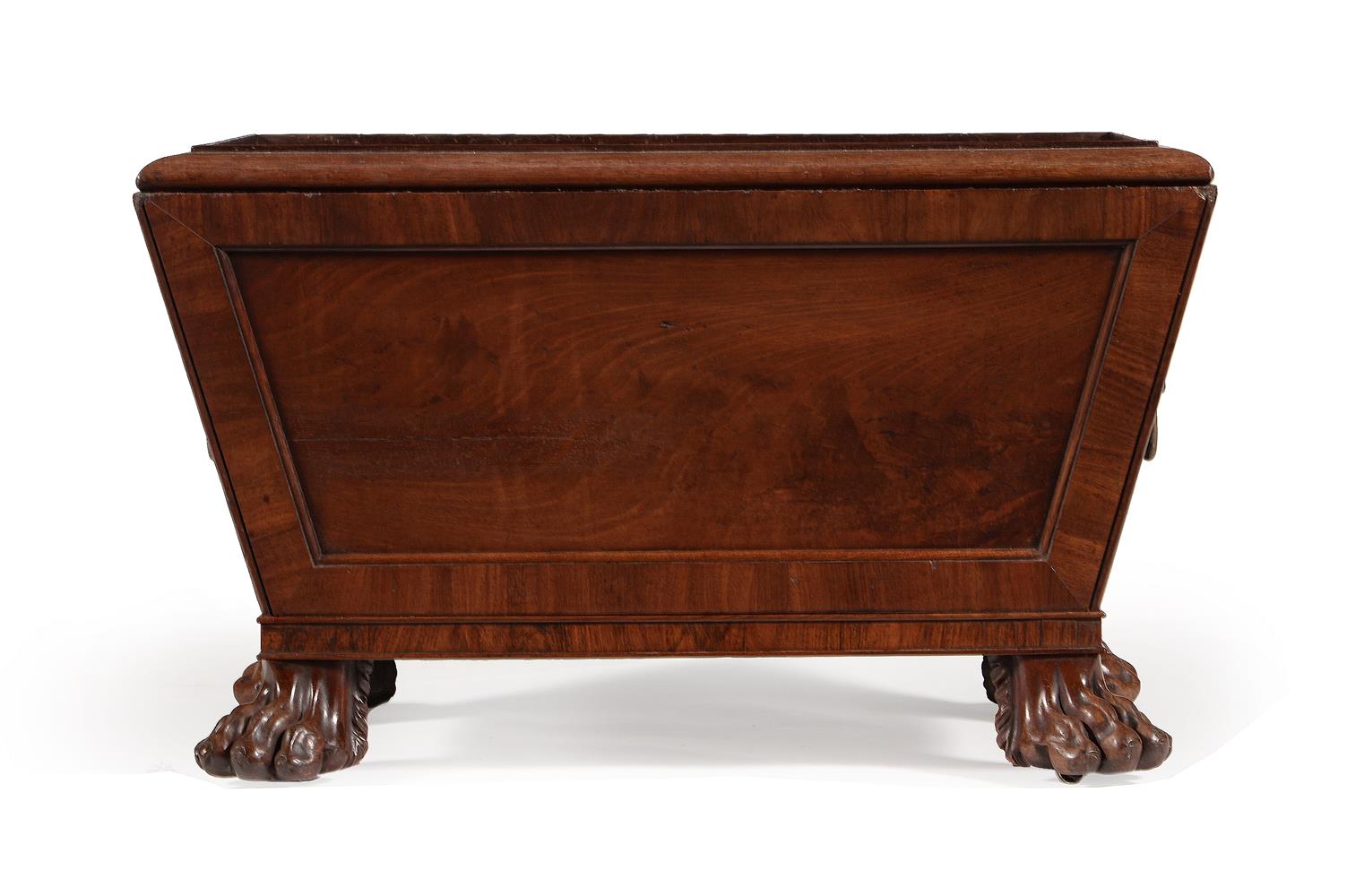 A GEORGE IV MAHOGANY WINE COOLER, CIRCA 1825 - Image 2 of 3