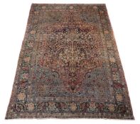 A LAVAR KIRMAN CARPET, approximately 422 x 275cm