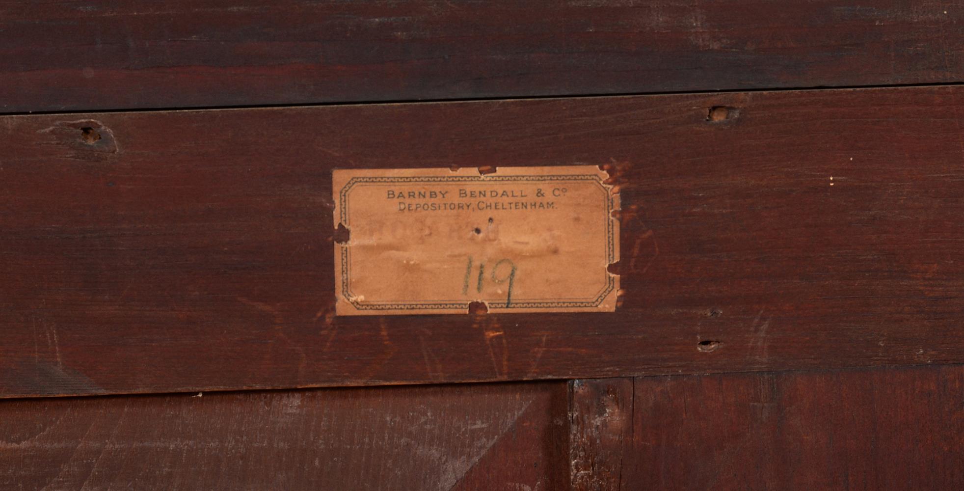 A PAIR OF VICTORIAN FIGURED WALNUT, WALNUT CROSSBANDED AND GILT METAL MOUNTED BOOKCASES - Image 7 of 7