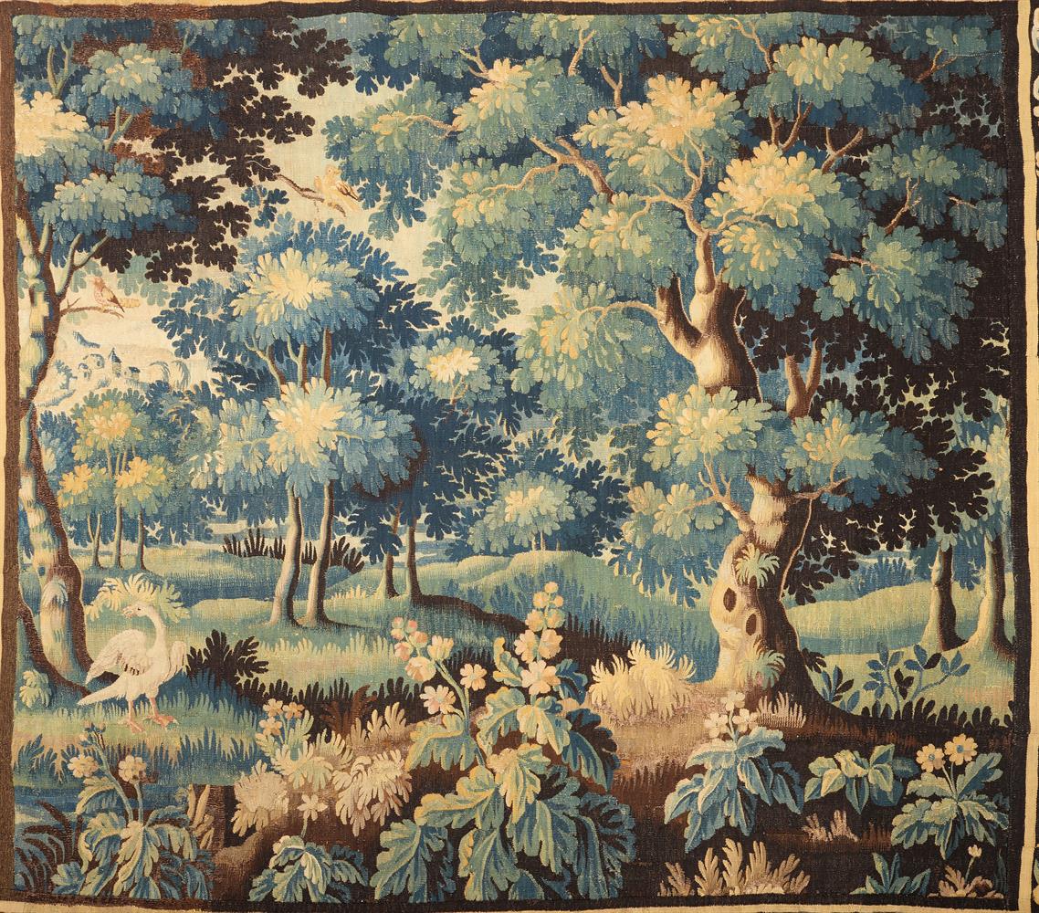 A FRANCO-FLEMISH VERDURE TAPESTRY, EARLY 18TH CENTURY - Image 2 of 4