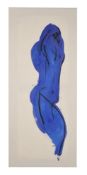 λ Bruce Tippett (British 1933-2017), Untitled (Blue Nude)