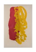 λ Bruce Tippett (British 1933-2017), Untitled (Red + Yellow)