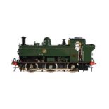 A gauge 1 Aster model of a 0-6-0 Great Western Railway Pannier tank locomotive