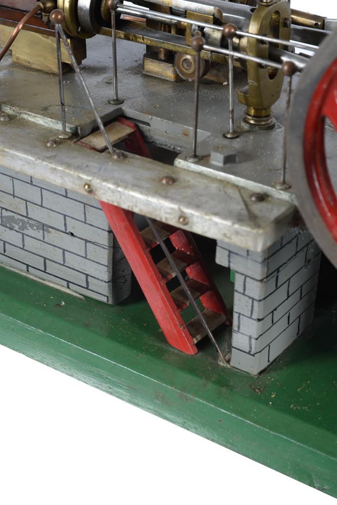 A period model of a live steam mill engine - Image 5 of 7