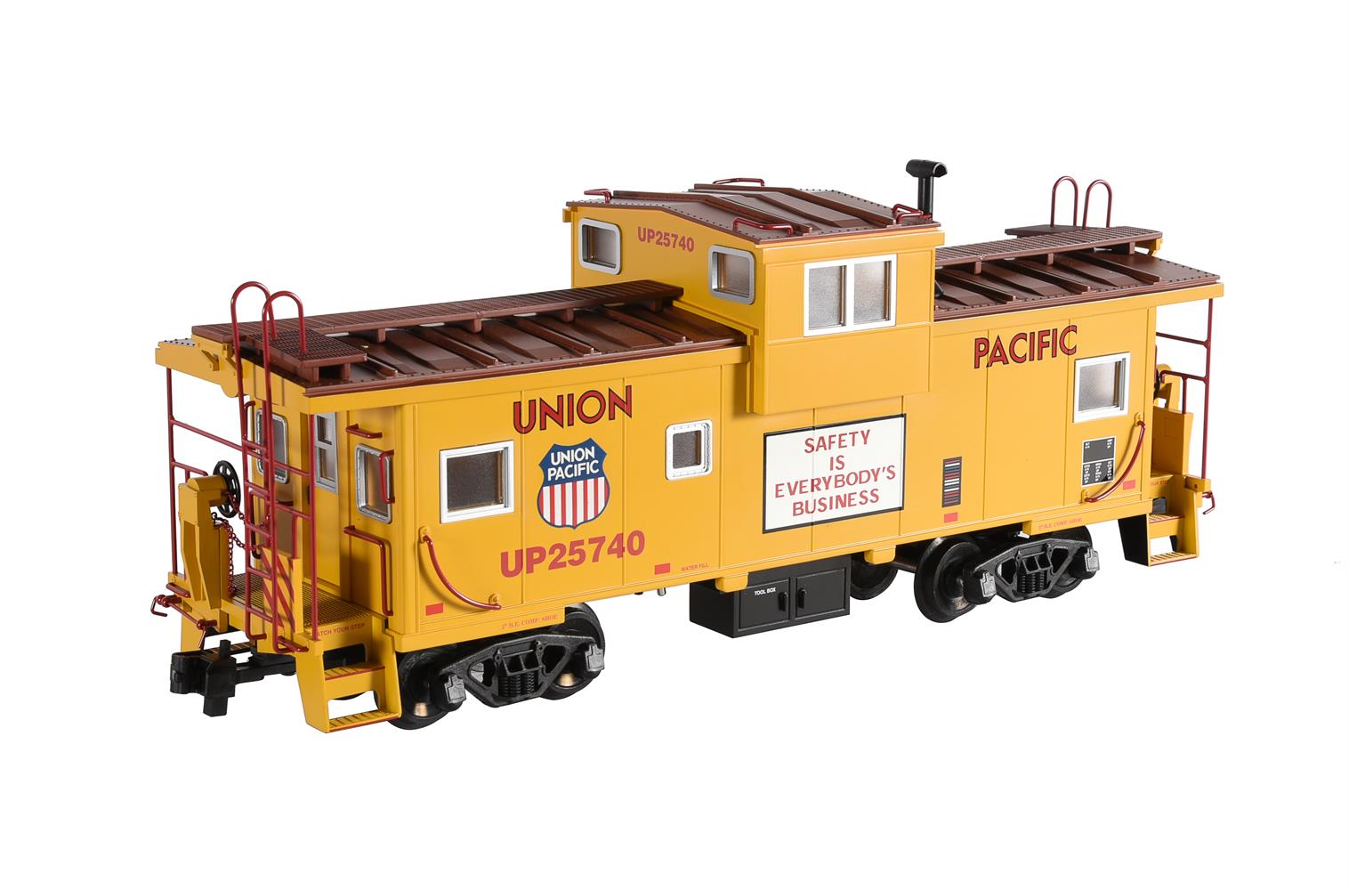 An 'American Trains' G Gauge Union Pacific Extended Vision Caboose - Image 2 of 3