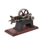 A small period air cooled side rod stationary engine