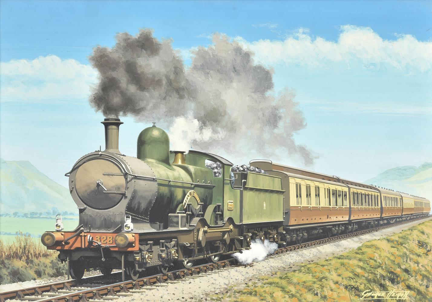George Heron (early 20th century), 328 locomotive - Image 2 of 3