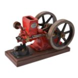 A well engineered model of 'The Associated Line' hit-and-miss stationary engine