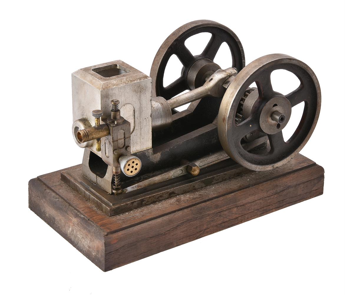 A well engineered model of a horizontal side rod stationary engine - Image 2 of 3