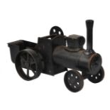 A cast-iron static model of a traction engine for display purpose